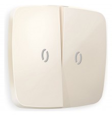 Клавиши для выключателя двухклавишного c подсветкой Ambrella Volt OP3040 Quant