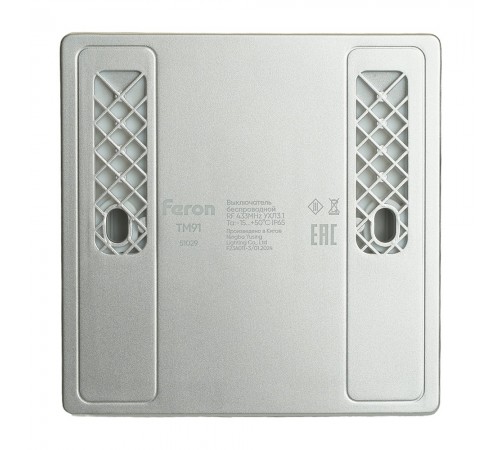 Выключатель беспроводной одноклавишный Feron 51029 TM91