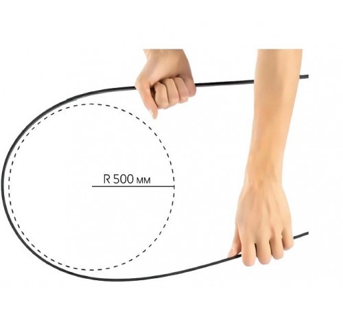 Трек гибкий Italline IT010-4010 black Fantom