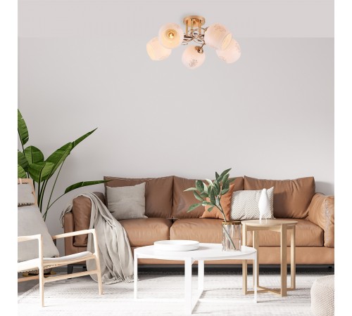 Потолочная люстра Escada 1121/5PL Anemone