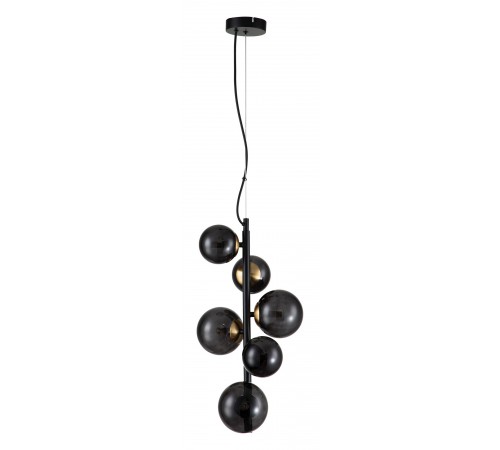 Подвесная люстра Indigo 11018/6P Black Molecola