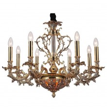Подвесная люстра Lucia Tucci FIRENZE 1780.8.2 antique gold Firrnze