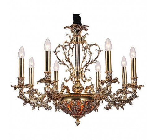 Подвесная люстра Lucia Tucci FIRENZE 1780.8.2 antique gold Firrnze