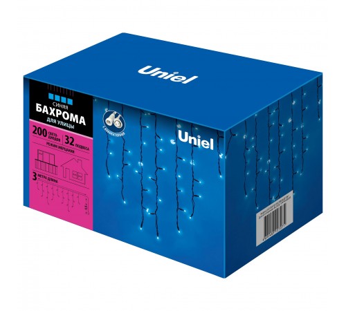 Бахрома световая Uniel UL-00003932 ULD-B3010