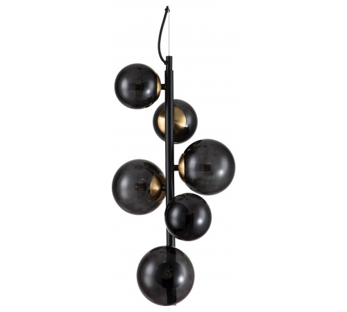 Подвесная люстра Indigo 11018/6P Black Molecola