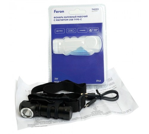 Фонарь налобный Feron 51119 TH2313