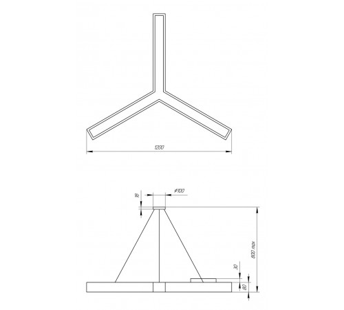 Подвесной светильник Эра Б0050572 Igrek
