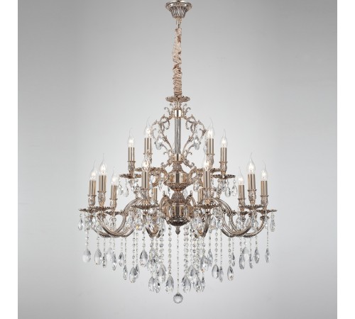 Подвесная люстра Lucia Tucci BARLETTA 1730.15 coffe gold Barletta