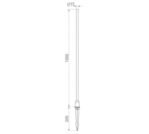 Наземный высокий светильник Arlight 034167 Champagne