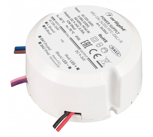 Блок питания с проводом Arlight 043062 ARJ