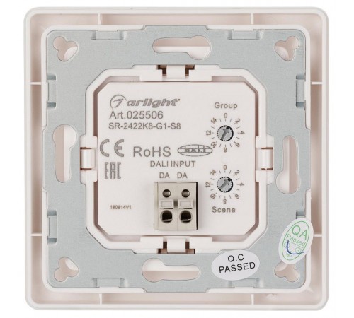 Панель-диммера клавишная накладная Arlight 025506 Intelligent
