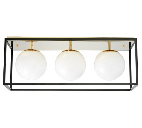 Накладной светильник LUMINA DECO LDC 8060-3 F.GD+BK