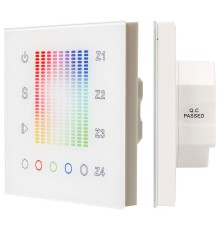 Панель-регулятора цвета RGBW сенсорная встраиваемая Arlight 018202 Sens