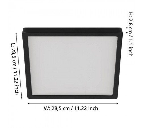 Накладной светильник Eglo 900588 Fueva 5