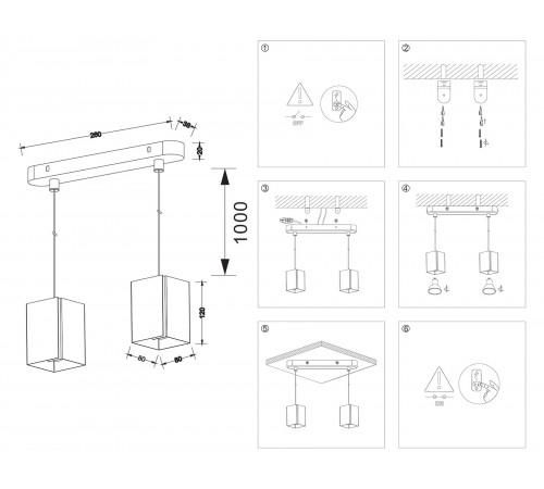 Подвесной светильник Ambrella Light TN5131 TN