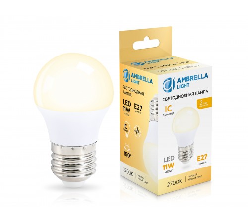 Лампа светодиодная Ambrella Light 451103 G45