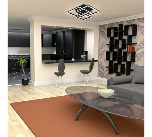 Потолочная люстра Escada 10229/4LED Black Union