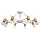 Люстра на штанге Loft it 10024/8 White Sven