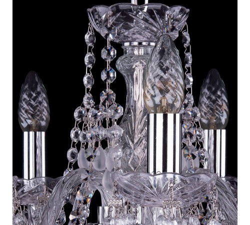 Подвесная люстра Bohemia Ivele Crystal 1410/5/141/Ni/V0300 1410