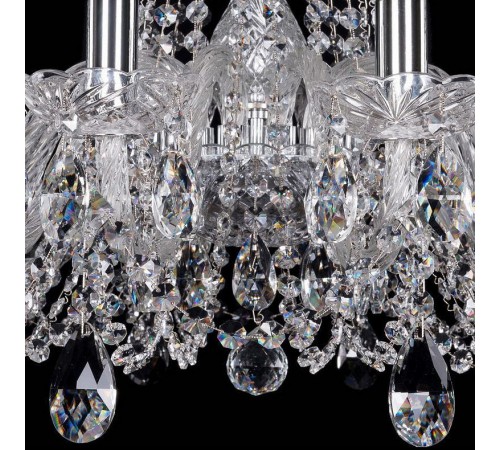 Подвесная люстра Bohemia Ivele Crystal 1402/12/240/Ni 1402
