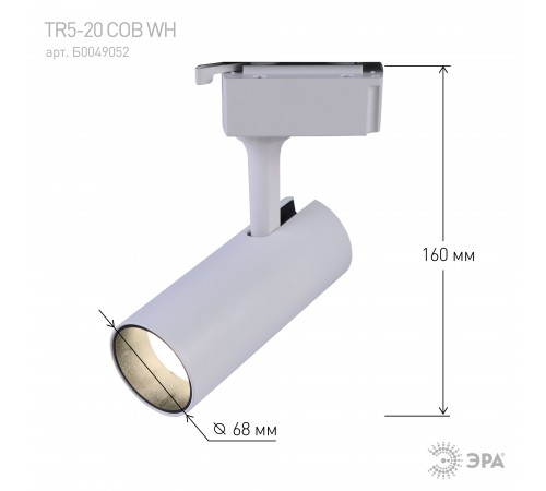 Светильник на штанге Эра TR5-20 COB WH