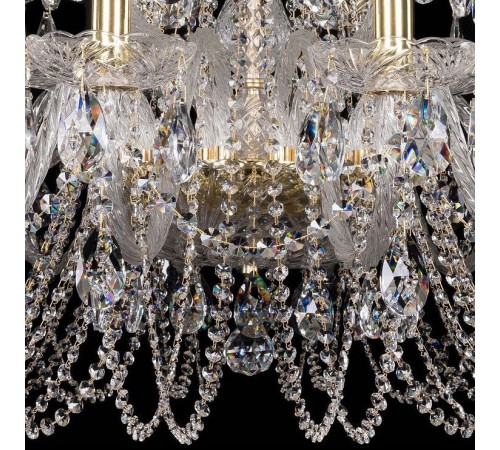 Подвесная люстра Bohemia Ivele Crystal 1402/16+8/400/G 1402