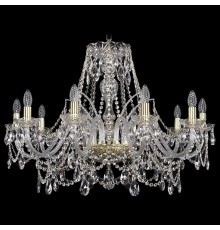 Подвесная люстра Bohemia Ivele Crystal 1411/10/300/G 1411
