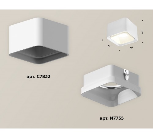 Накладной светильник Ambrella Light XS7832021 XS