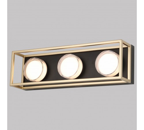 Накладной светильник iLedex 4778-50x15 MBK+SGD Link