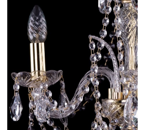 Подвесная люстра Bohemia Ivele Crystal 1411/3/141/G 1411