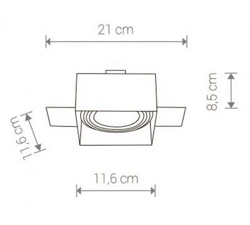 Встраиваемый светильник Nowodvorski 9408 Mod Plus