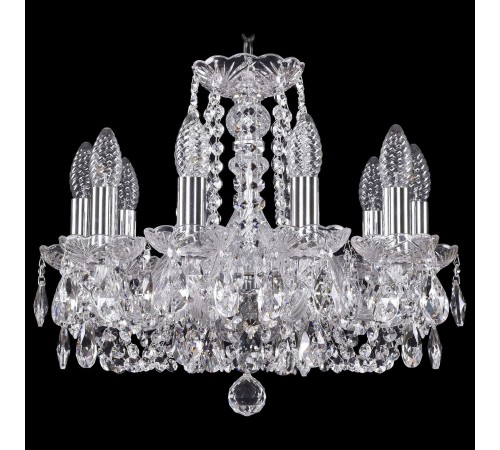 Подвесная люстра Bohemia Ivele Crystal 1402/10/141/Ni 1402