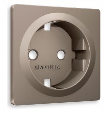Накладка для розетки с заземлением Ambrella Volt AP6360 Quant