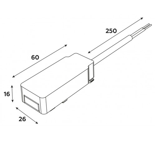 Токопровод концевой Ambrella Light GV1262 GV