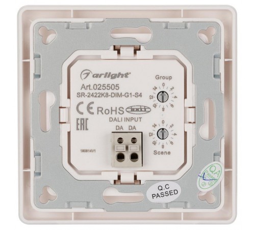 Панель-диммера клавишная накладная Arlight 025505 Intelligent