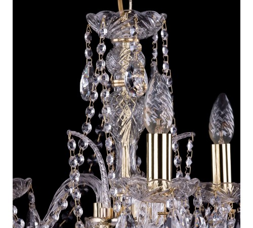 Подвесная люстра Bohemia Ivele Crystal 1411/3/141/G 1411