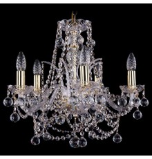 Подвесная люстра Bohemia Ivele Crystal 1411/5/160/G/Balls 1411