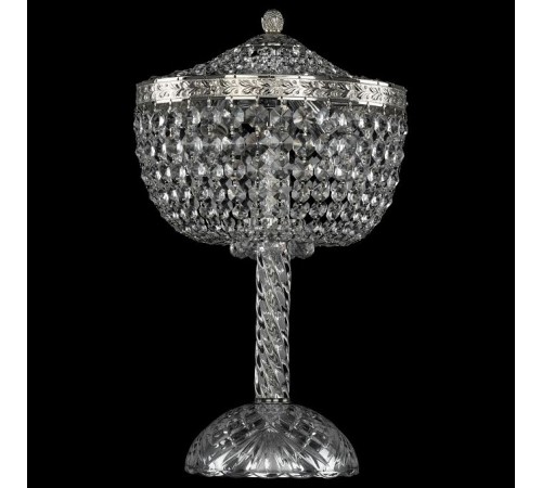 Настольная лампа декоративная Bohemia Ivele Crystal 19281L4/25IV Ni 1928