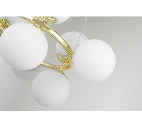 Подвесная люстра LUMINA DECO TP 2002-9 GD Fino