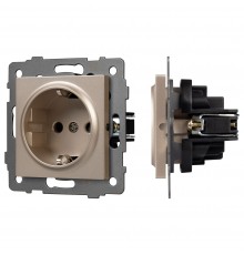 Розетка с заземлением, без рамки Arlight 49817 SCT