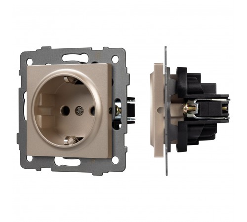 Розетка с заземлением, без рамки Arlight 49817 SCT