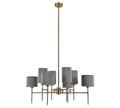 Люстра на штанге Indigo 13033/8R Brass Plisse