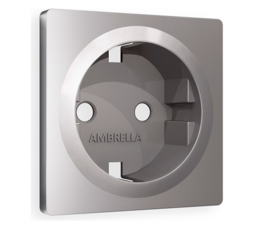 Накладка для розетки с заземлением Ambrella Volt AP5060 Quant