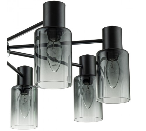 Люстра на штанге Escada 2120/8P Black Diversity