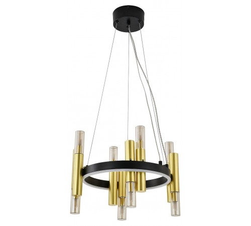 Подвесная люстра Indigo 13027/8P Black Fiamma