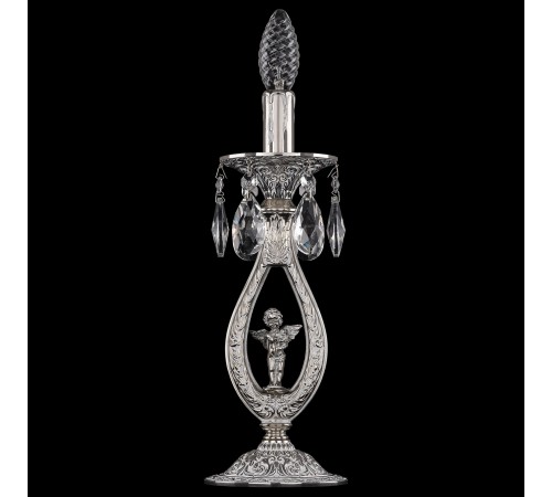 Настольная лампа декоративная Bohemia Ivele Crystal 71400L/1-33 NW FA10S 7100
