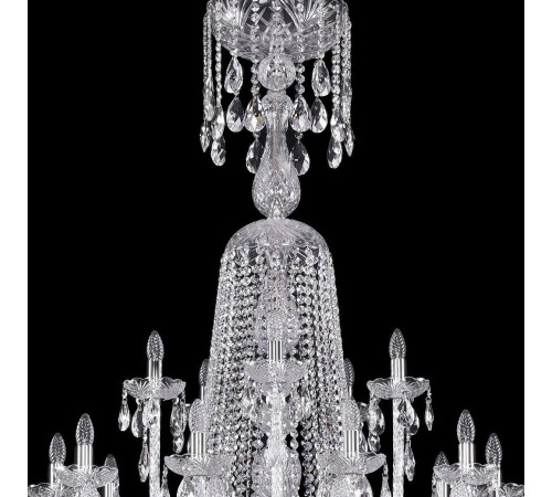 Подвесная люстра Bohemia Ivele Crystal 1402/20+10+5/530/XL-165/Ni 1402