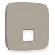 Накладка для розетки RJ-11 или RJ-45 Ambrella Volt OP3720 Quant
