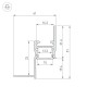 Профиль встраиваемый Arlight 038594 ARH-CEIL
