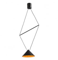 Подвесной светильник Italline IT03-1430 black/orange IT03-1429